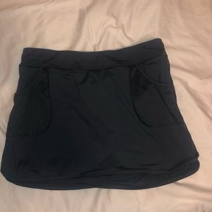 Dark grey tennis/golf skort